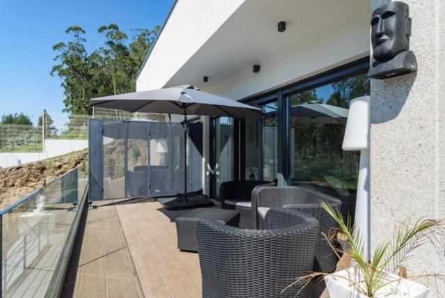 Ferienwohnung Veiga Da Fraga Poio Exterior foto