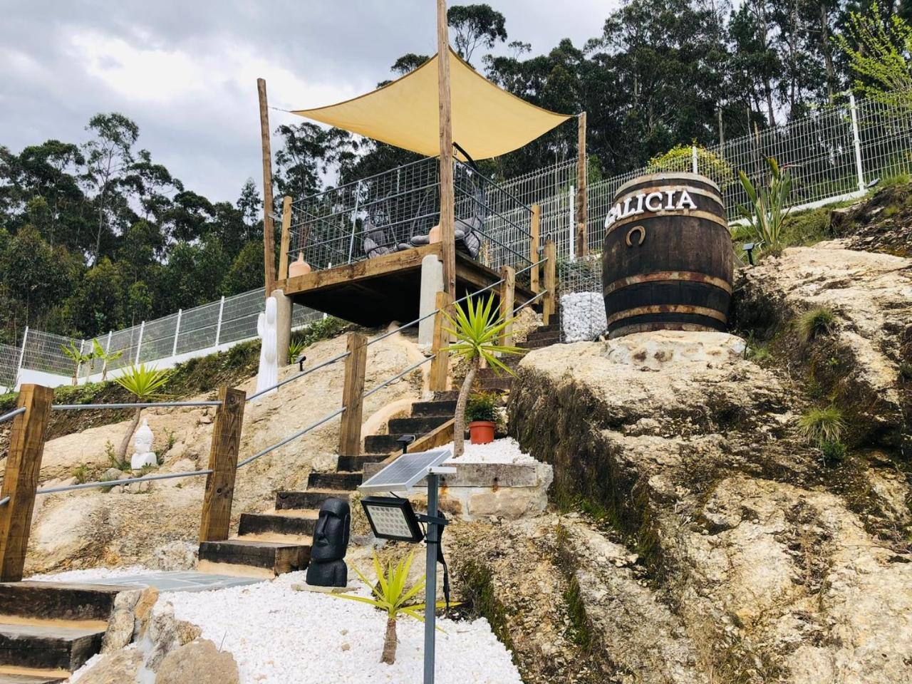 Ferienwohnung Veiga Da Fraga Poio Exterior foto